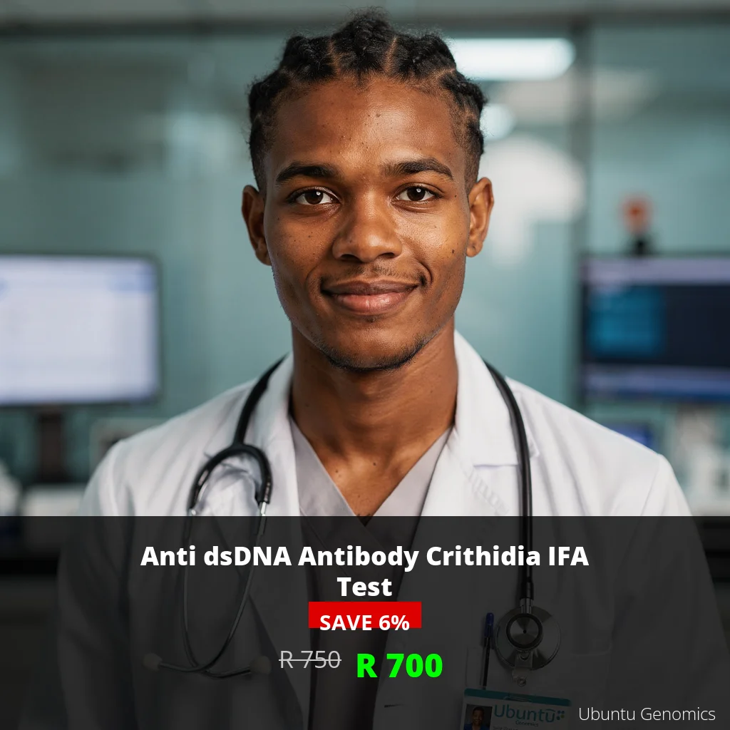 Anti dsDNA Antibody Test ZAR 700 | Lupus Diagnosis & Autoimmune Screening South Africa