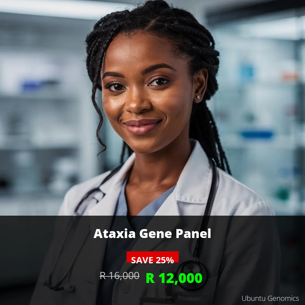 Ataxia Gene Panel Test South Africa | ZAR 12