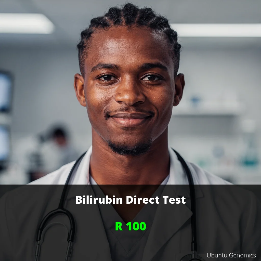Bilirubin Direct Test | ZAR 100 | Liver Health Screening South Africa