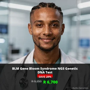 BLM Gene Bloom Syndrome DNA Test | ZAR 6