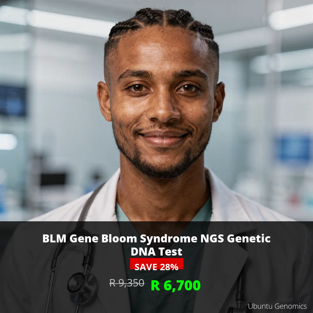 BLM Gene Bloom Syndrome DNA Test | ZAR 6