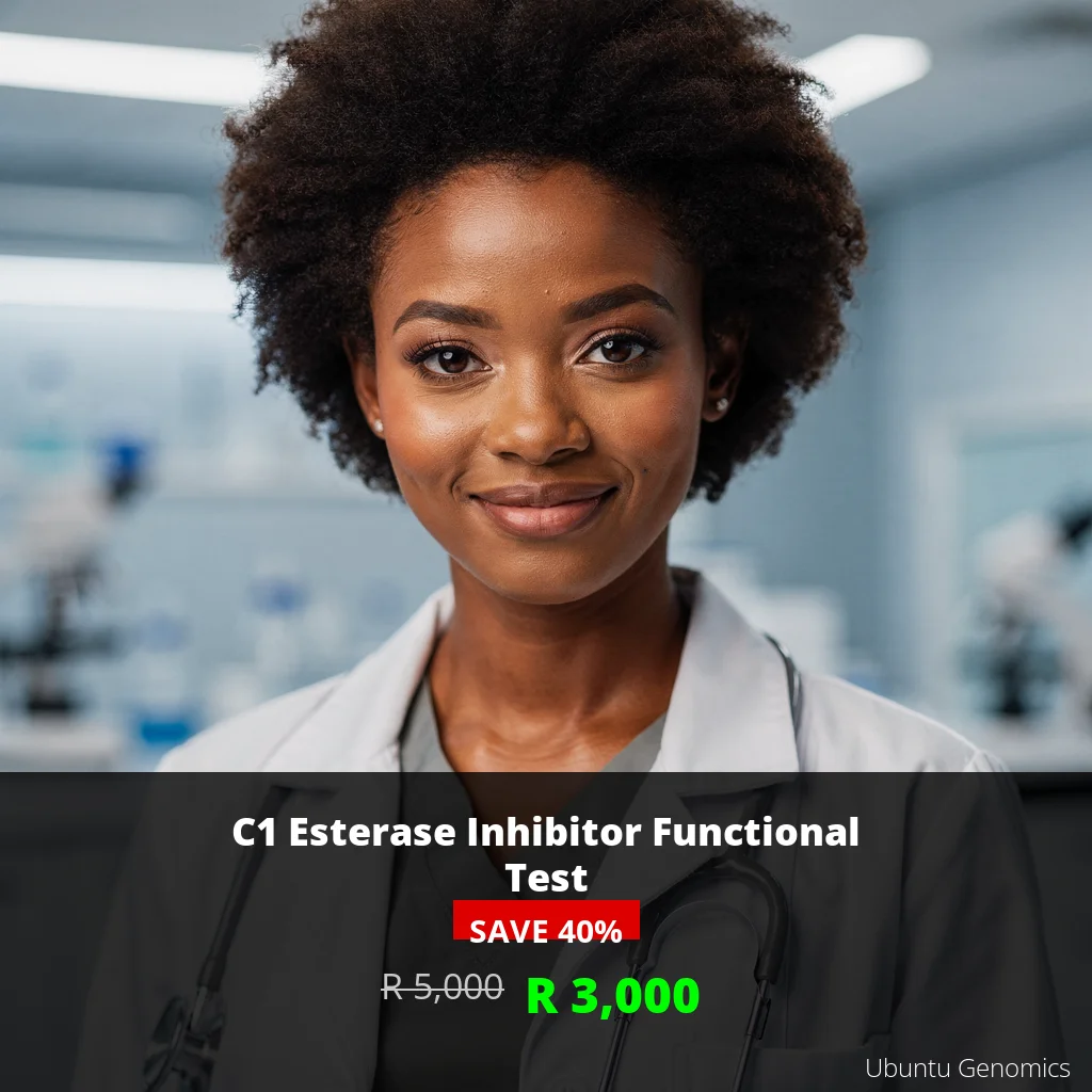 C1 Esterase Inhibitor Test ZAR 3