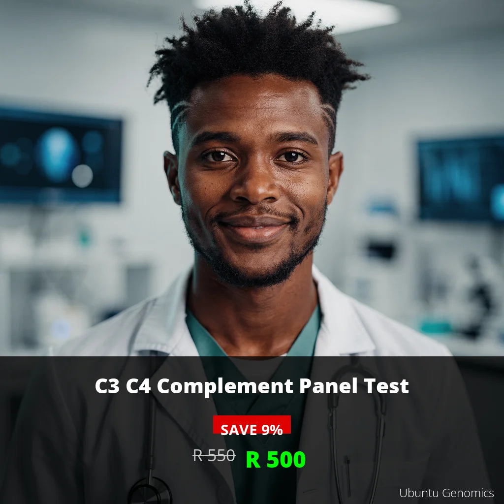 C3 C4 Complement Test | ZAR 500 | Immune System Health Screening South Africa