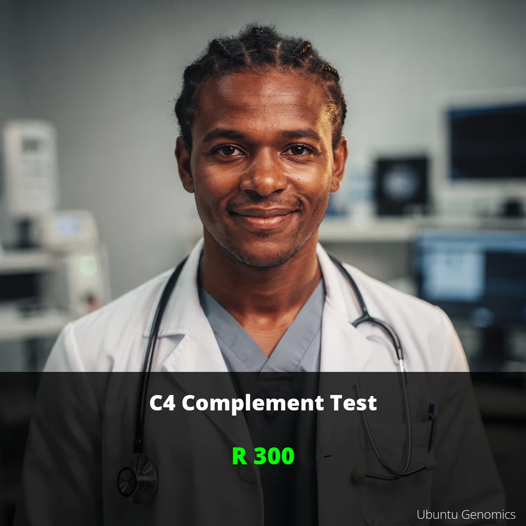 C4 Complement Test | ZAR 300 | Autoimmune & Kidney Health Screening