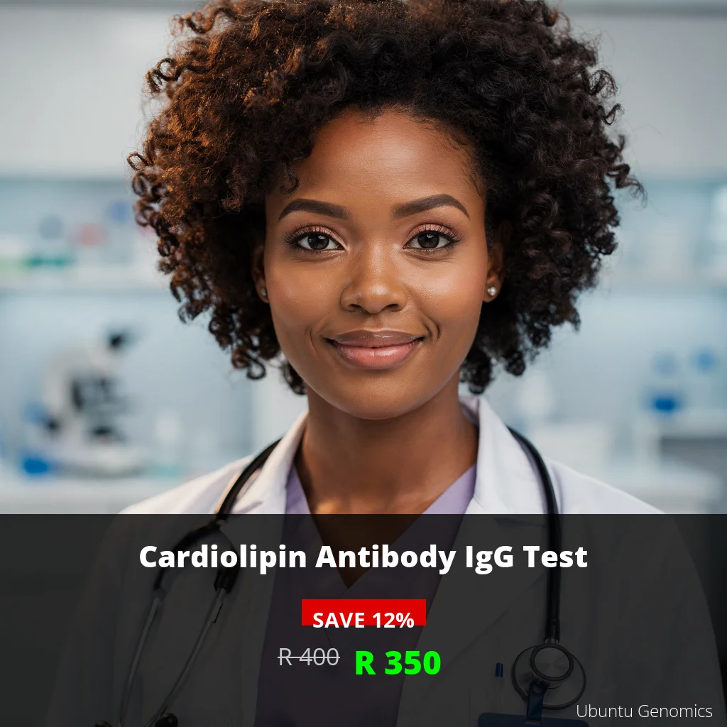 Cardiolipin Antibody IgG Test | ZAR 350 | Detect Autoimmune Conditions | Nationwide SA