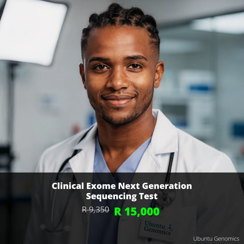Clinical Exome NGS Test | ZAR 9