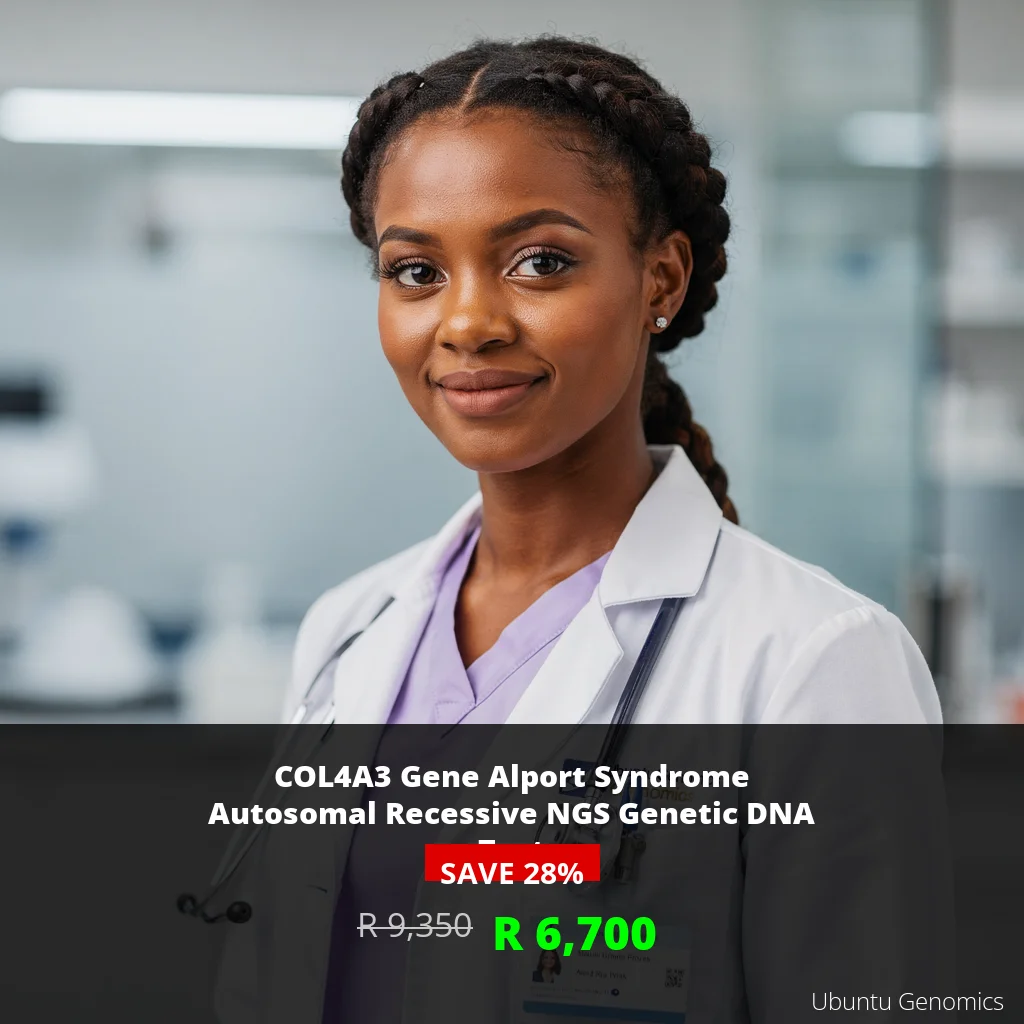 COL4A3 Alport Syndrome DNA Test | ZAR 6