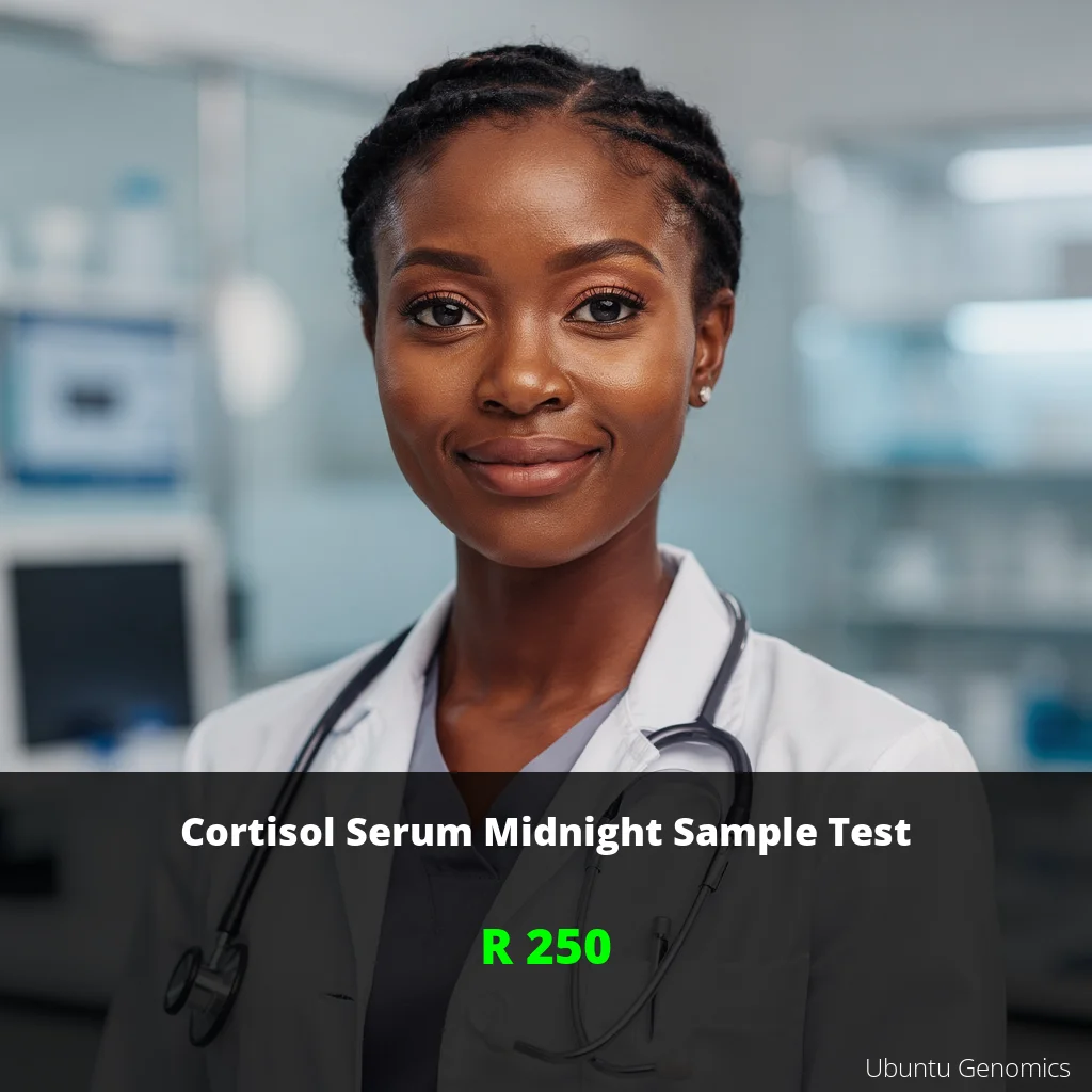 Cortisol Midnight Test ZAR 250 | Detect Hormone Imbalance | Johannesburg