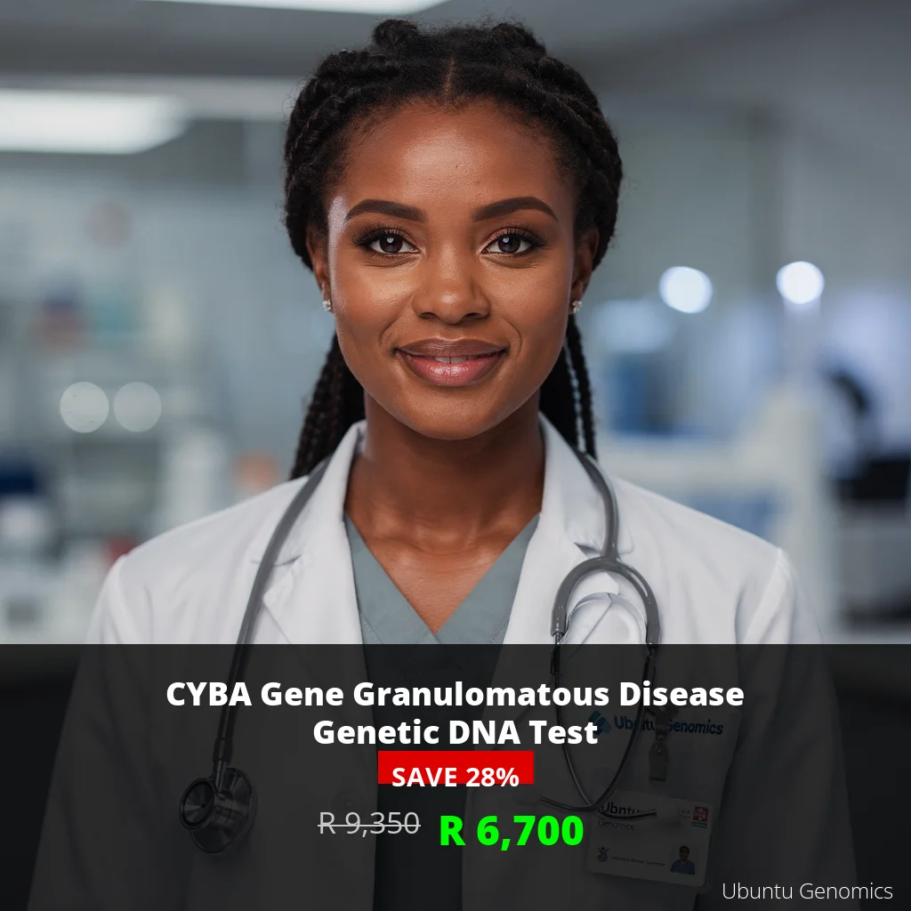 CYBA Gene Granulomatous Disease DNA Test | ZAR 6