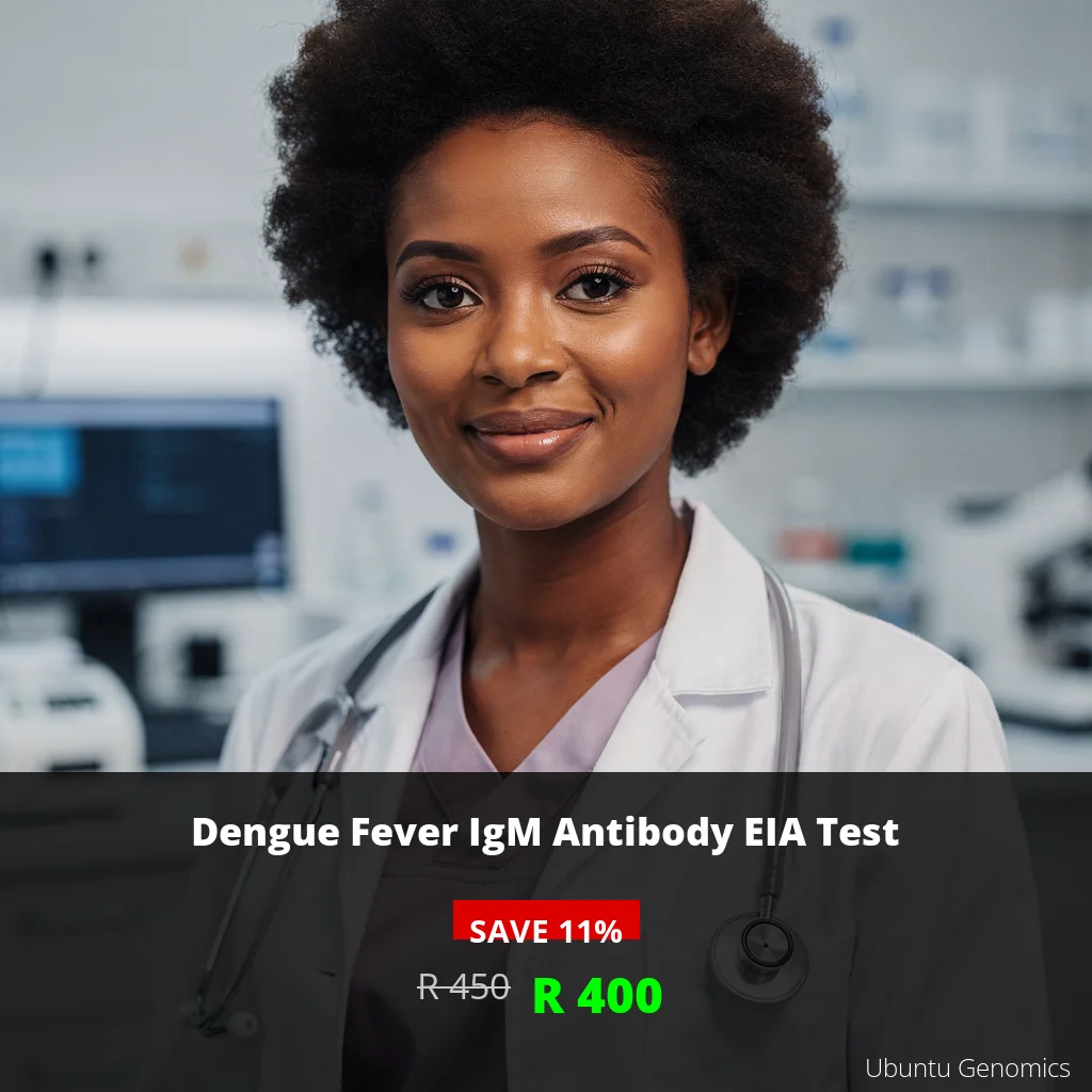 Dengue Fever IgM Test ZAR 400 | Early Detection & Accurate Results South Africa