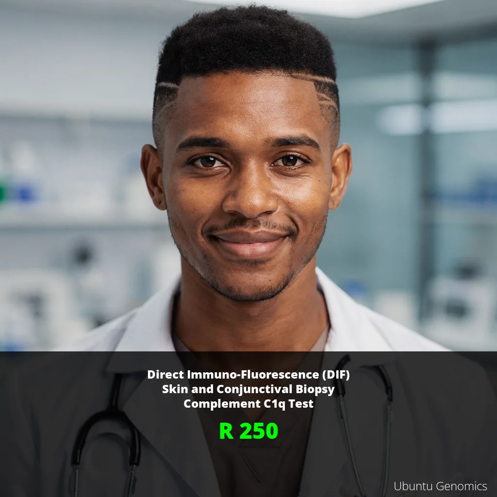 DIF Skin & Conjunctival Biopsy C1q Test | ZAR 250 | Autoimmune Diagnosis | Nationwide