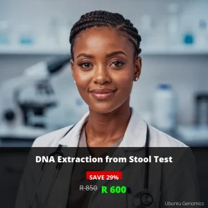 DNA Extraction from Stool Test | ZAR 600 | Gut Health Analysis South Africa