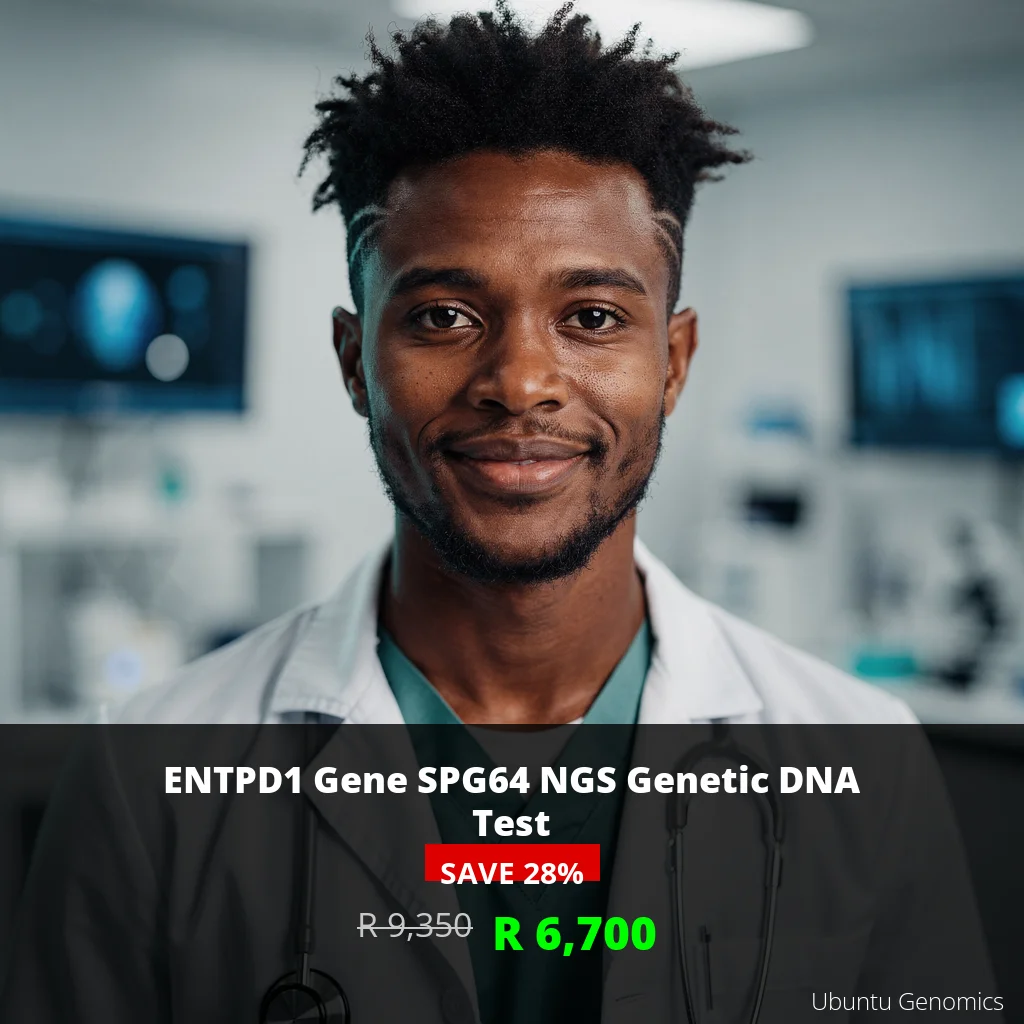 ENTPD1 SPG64 Genetic Test ZAR 6