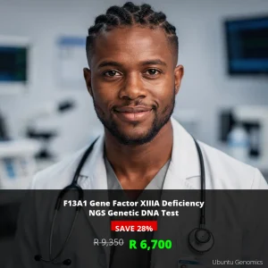 F13A1 Gene Factor XIIIA Deficiency DNA Test | ZAR 6
