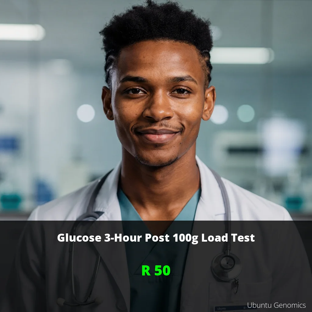 Glucose 3-Hour Test ZAR 50 | Diabetes Screening South Africa | Johannesburg
