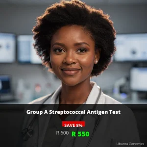 Group A Strep Test ZAR 550 | Rapid Detection for Sore Throat | Johannesburg & Cape Town