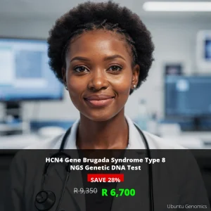 HCN4 Brugada Syndrome DNA Test | ZAR 6