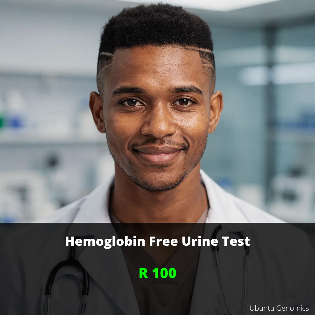 Hemoglobin Free Urine Test | ZAR 100 | Early Detection | Nationwide SA
