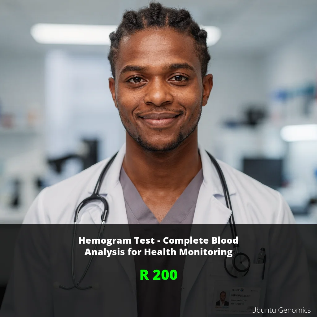 Hemogram Test ZAR 200 | Complete Blood Analysis | Early Detection Johannesburg