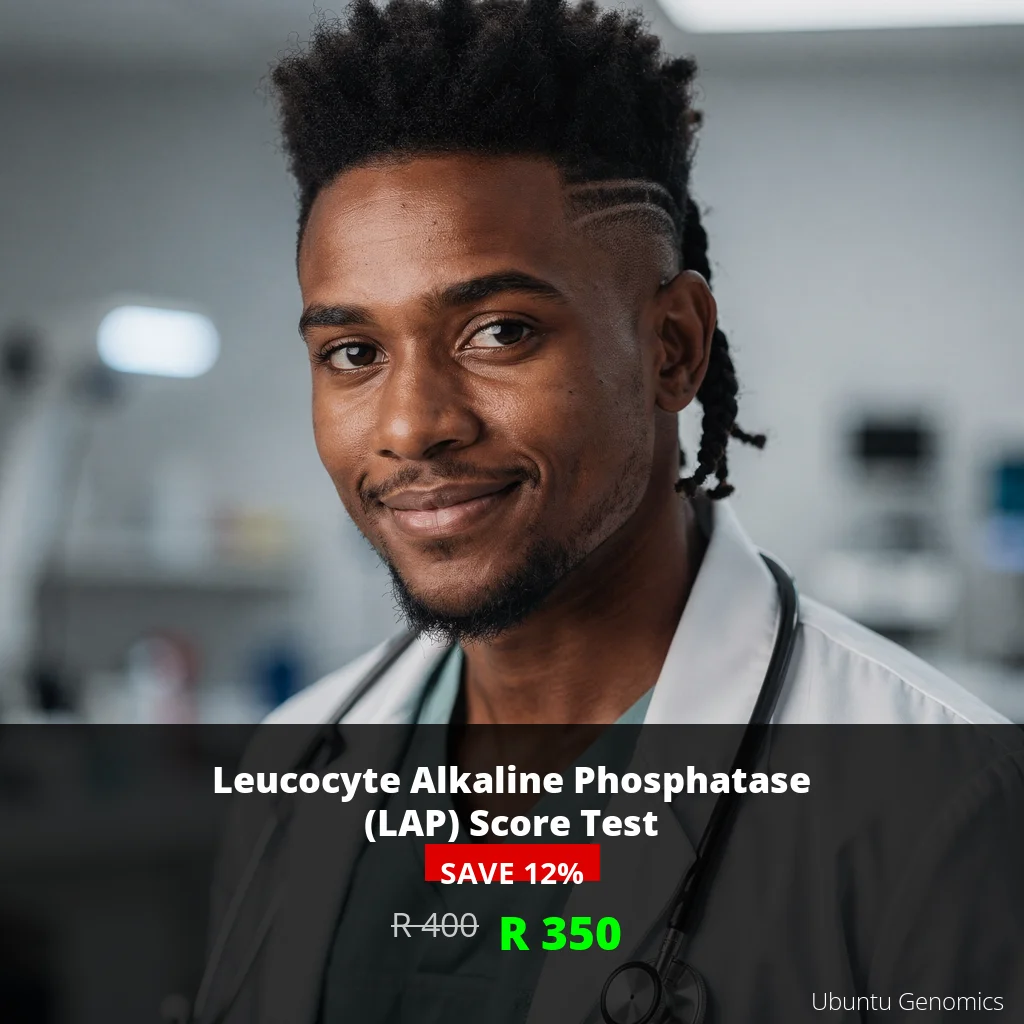 LAP Score Test ZAR 350 | Detect Blood Disorders Early | Johannesburg