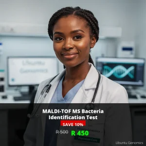 MALDI-TOF MS Bacteria ID Test | ZAR 450 | Same-Day Results | Nationwide SA