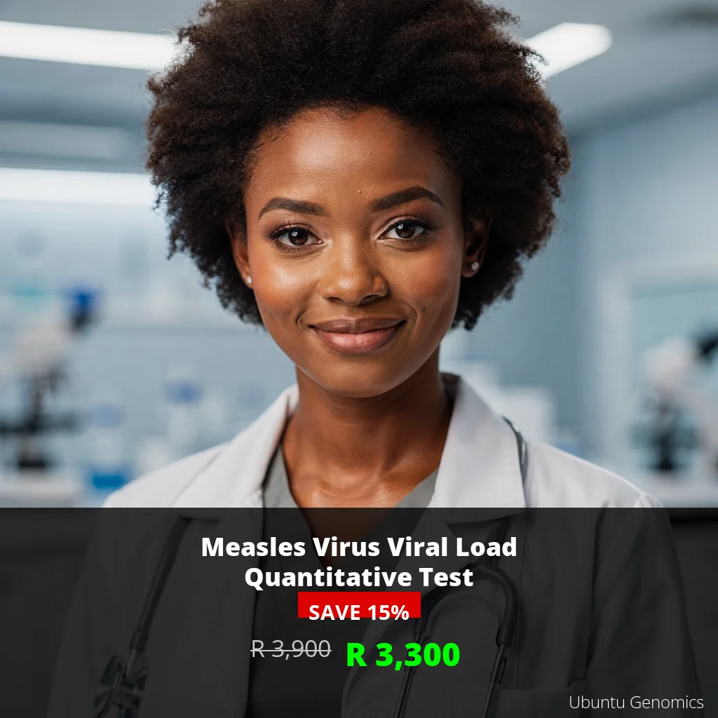 Measles Viral Load Test ZAR 3