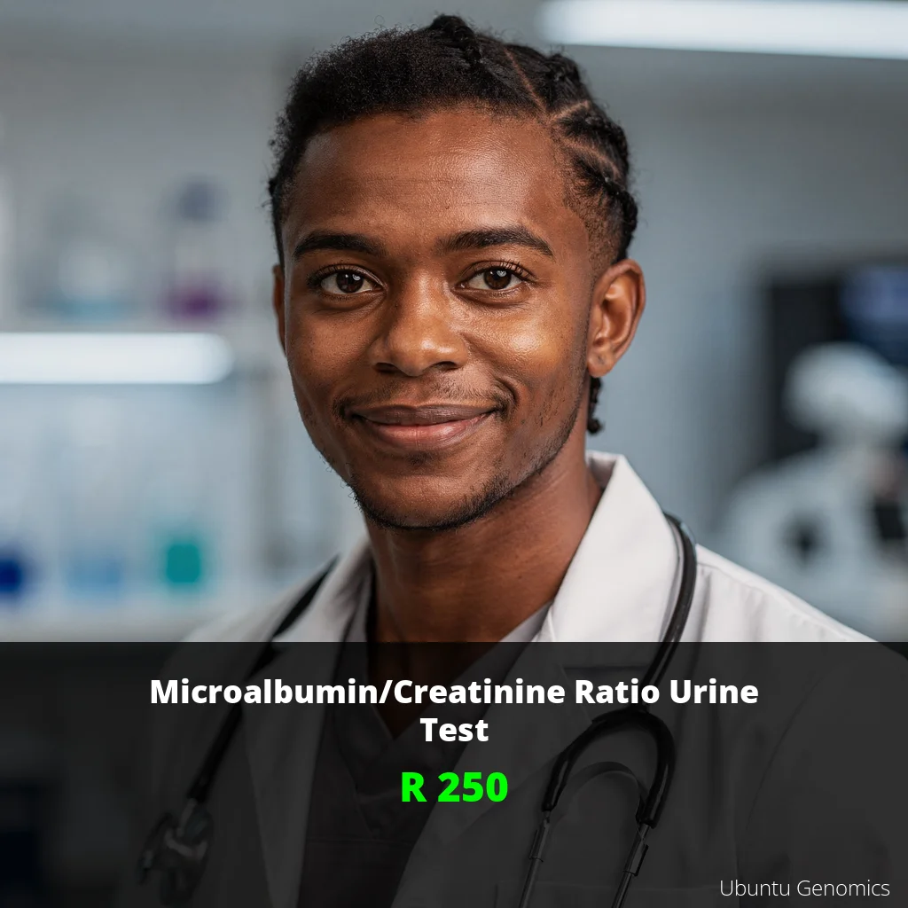 Microalbumin/Creatinine Ratio Test ZAR 250 | Early Kidney Damage Detection South Africa