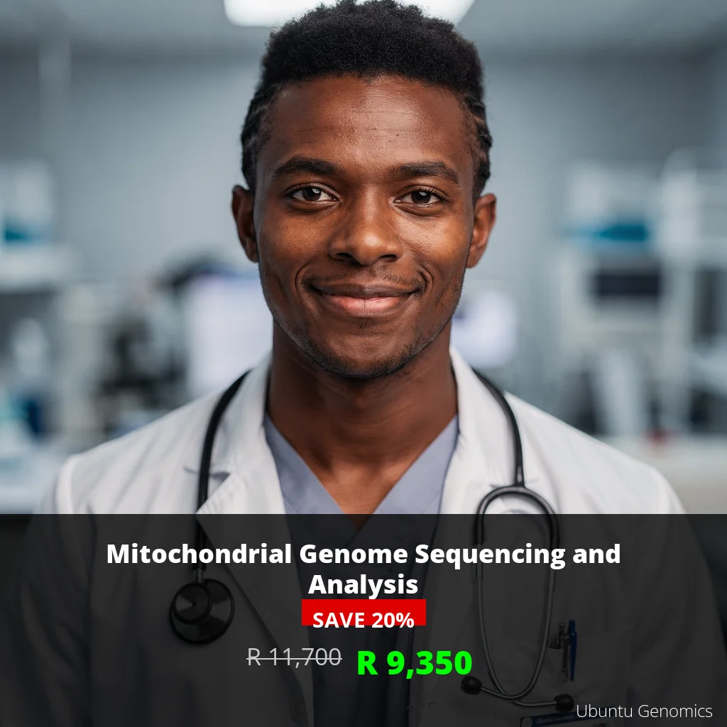 Mitochondrial DNA Test South Africa | ZAR 9