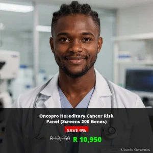 Hereditary Cancer Risk Test South Africa | 200 Gene Panel | ZAR 10