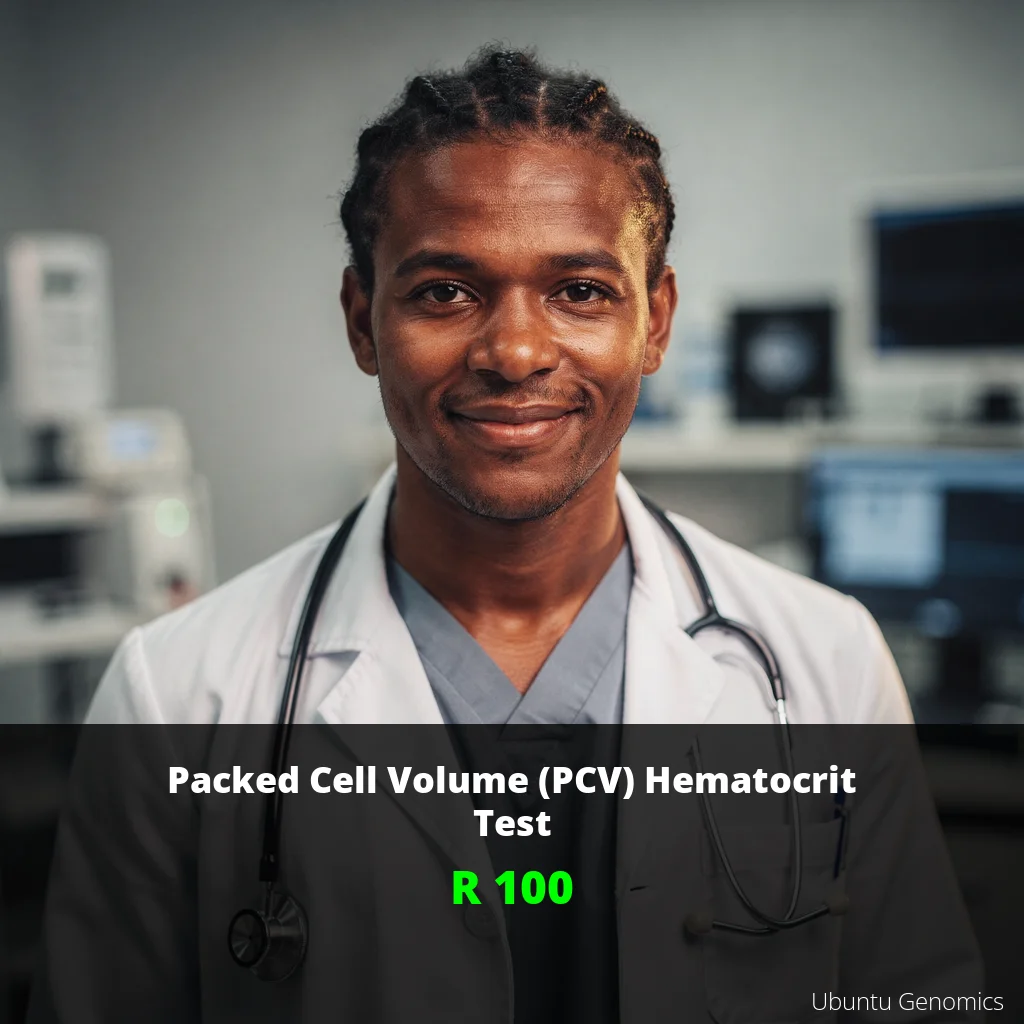 PCV Hematocrit Test ZAR 100 | Blood Health Screening South Africa