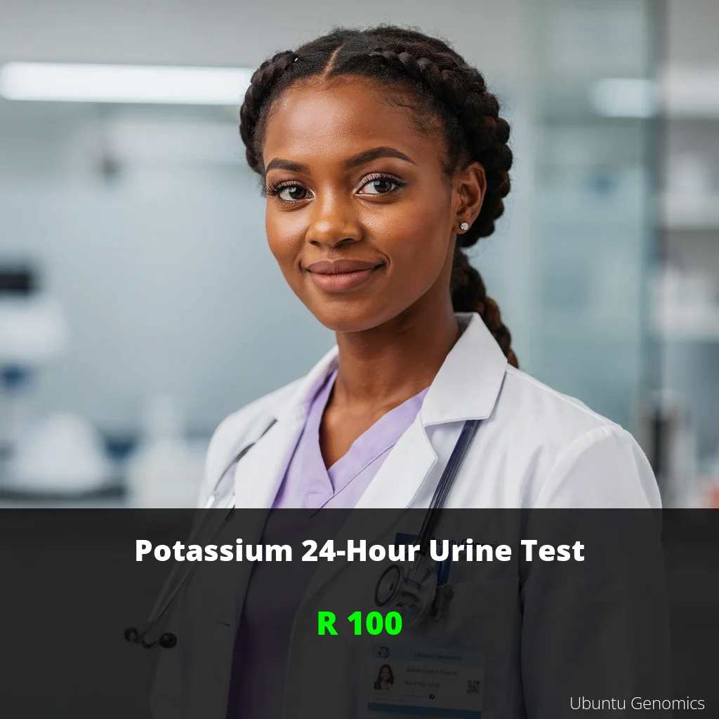 Potassium 24-Hour Urine Test | ZAR 100 | Kidney & Heart Health Screening