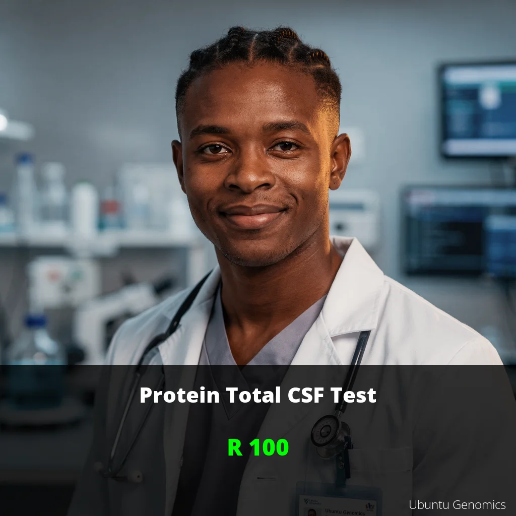 Protein Total CSF Test | ZAR 100 | Neurological Health Screening South Africa