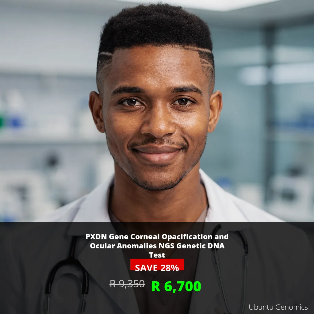 PXDN Gene Eye Test ZAR 6