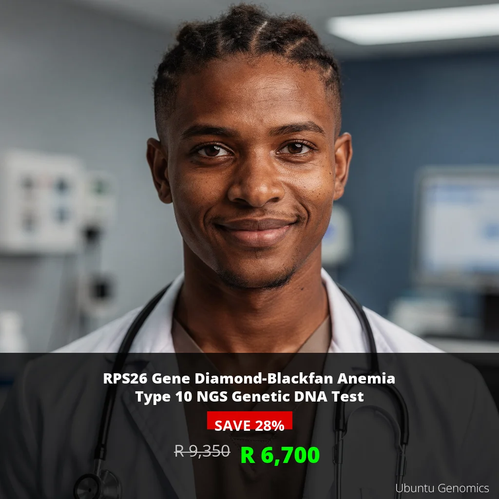RPS26 Gene Diamond-Blackfan Anemia Test | ZAR 6