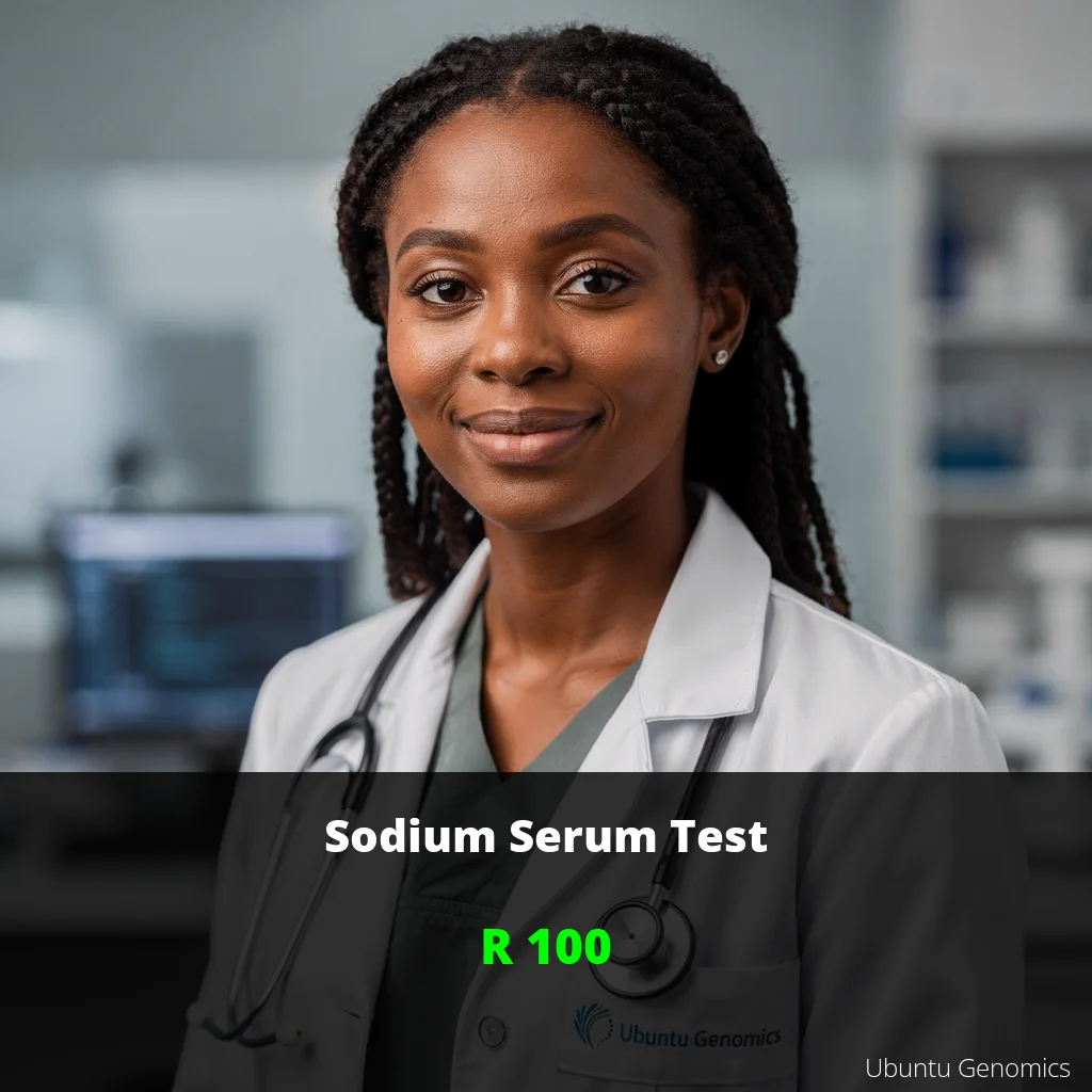 Sodium Serum Test ZAR 100 | Monitor Electrolyte Balance & Health in South Africa
