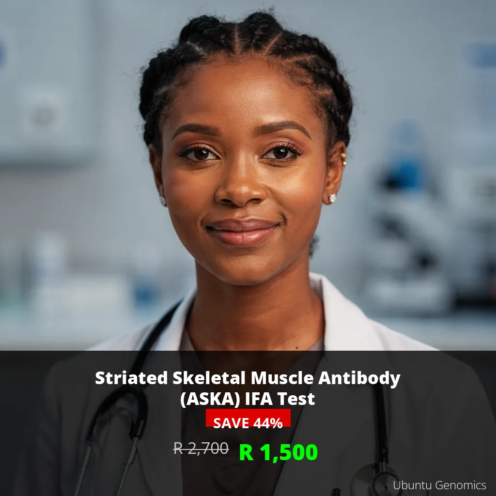 Striated Skeletal Muscle Antibody Test | ZAR 1