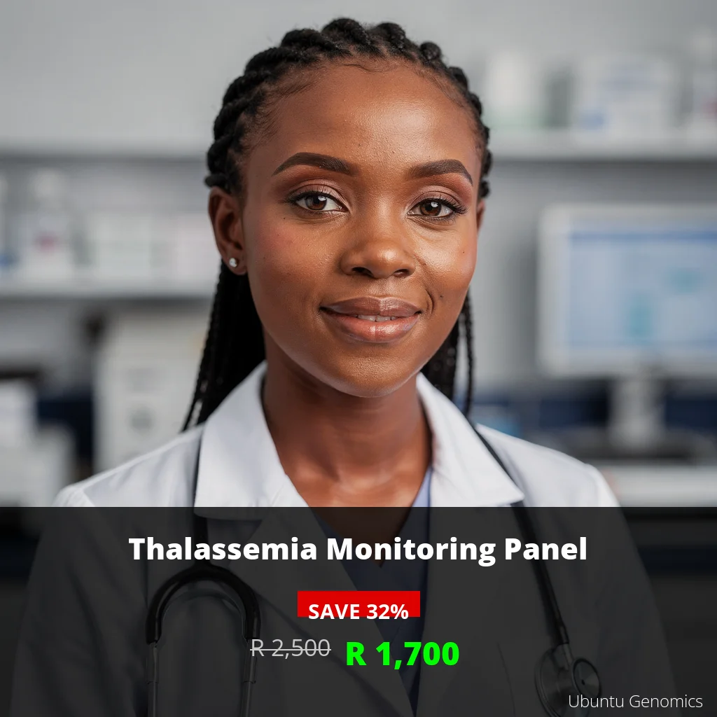 Thalassemia Monitoring Panel Test - ZAR 1