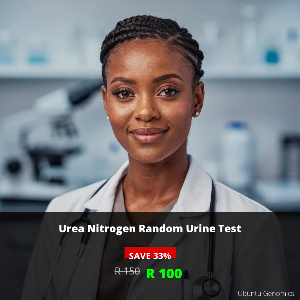 Urea Nitrogen Urine Test ZAR 100 | Kidney Health Screening South Africa