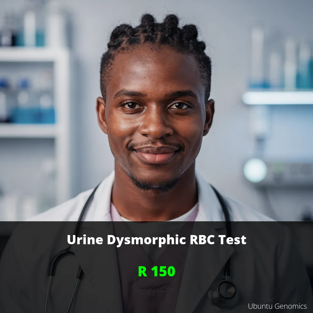Urine Dysmorphic RBC Test | ZAR 150 | Kidney Health Screening South Africa