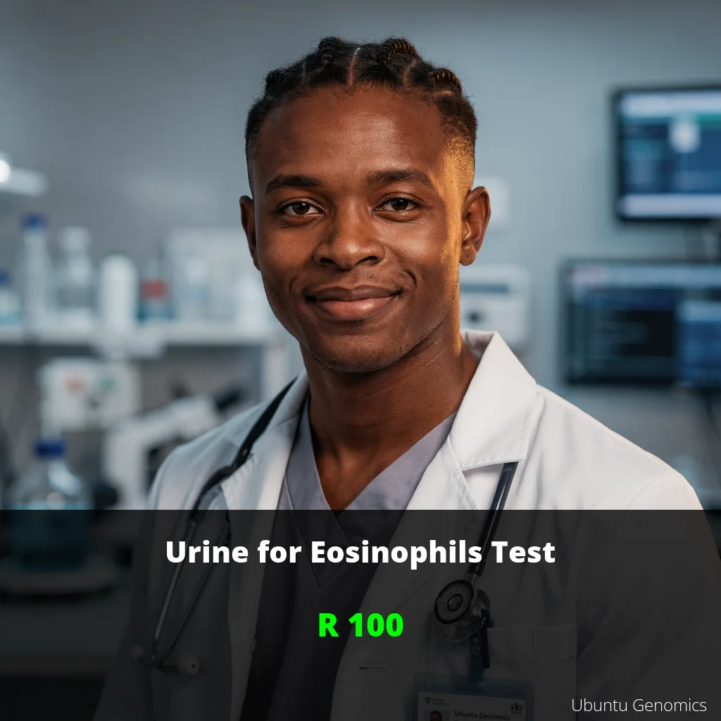 Urine Eosinophils Test ZAR 100 | Detect Kidney Issues Early | Nationwide SA