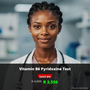 Vitamin B6 Test South Africa | ZAR 3