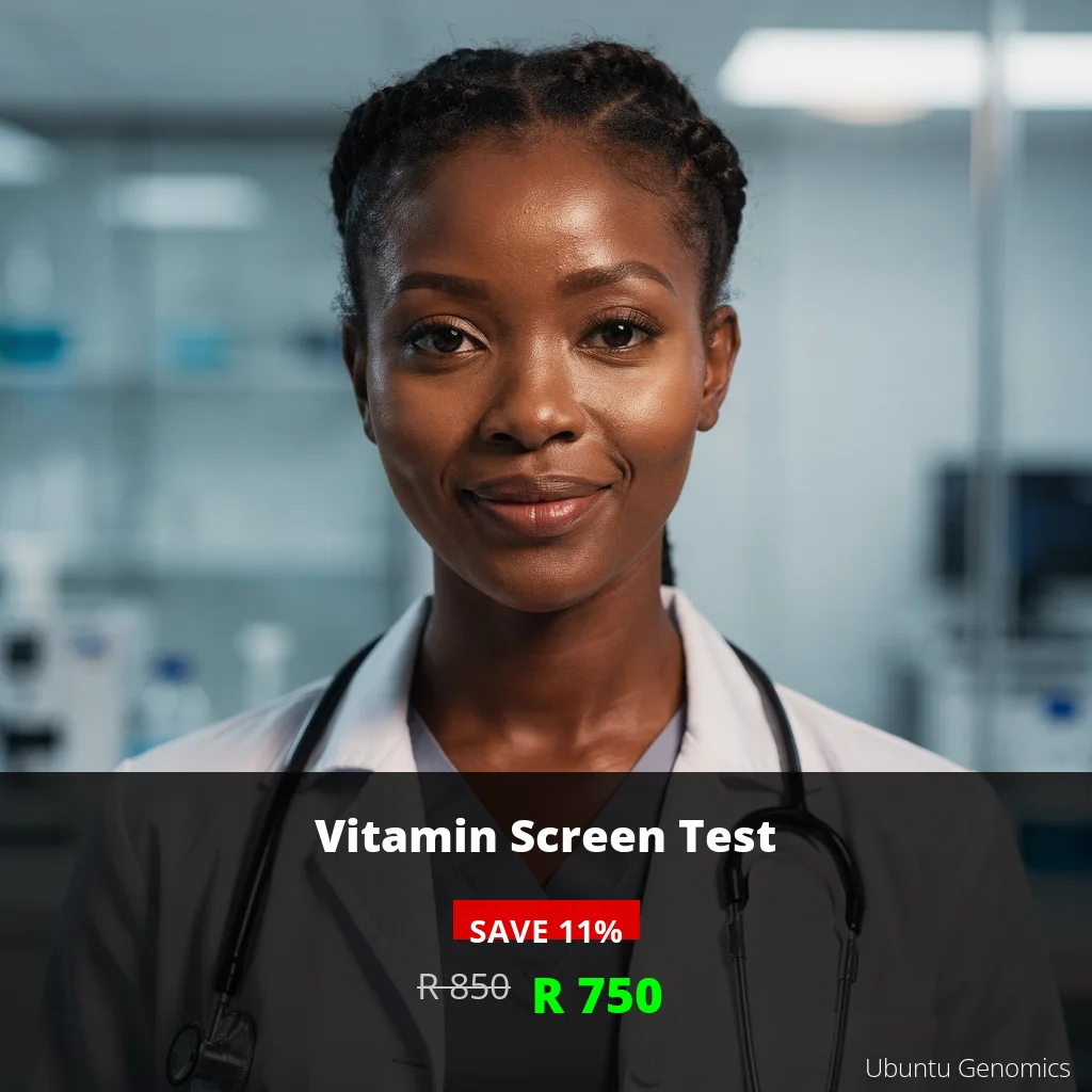 Vitamin Screen Test R750 | Detect Deficiencies Early | Johannesburg