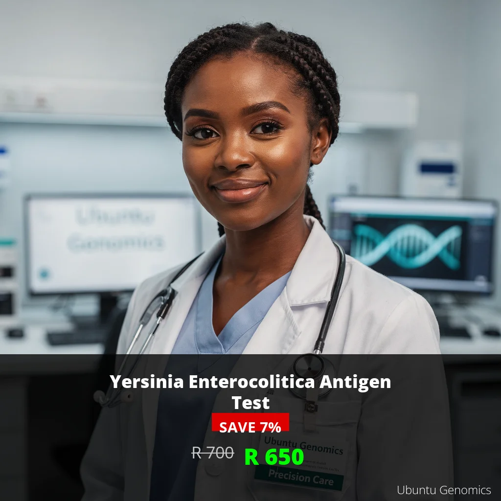 Yersinia Enterocolitica Antigen Test | ZAR 650 | Same-Day Results | Nationwide